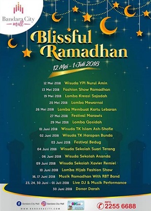  Blissful Ramadhan di Bandara City Mall Mei 2018