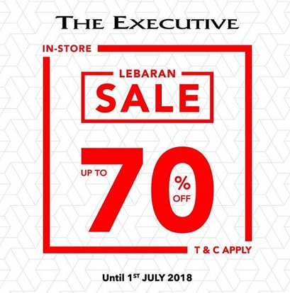  Discount Up to 70% from The Executive May 2018