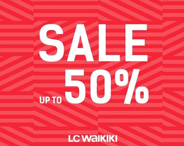  Sale up to 50% at LC Waikiki June 2018