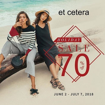  Discount Up to 70% from Et Cetera June 2018
