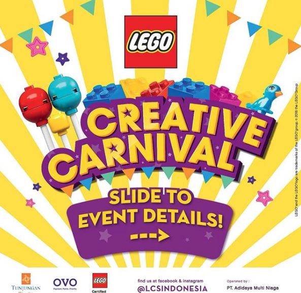  Lego Creative Carnival di Tunjangan Plaza Juli 2018