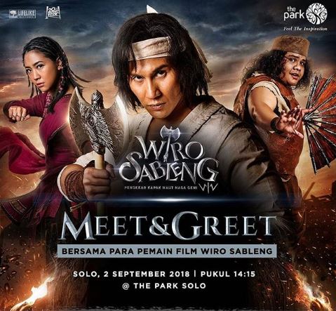  Meet and Greet Pemain Wiro Sableng 212 at The Park Mall Solo August 2018