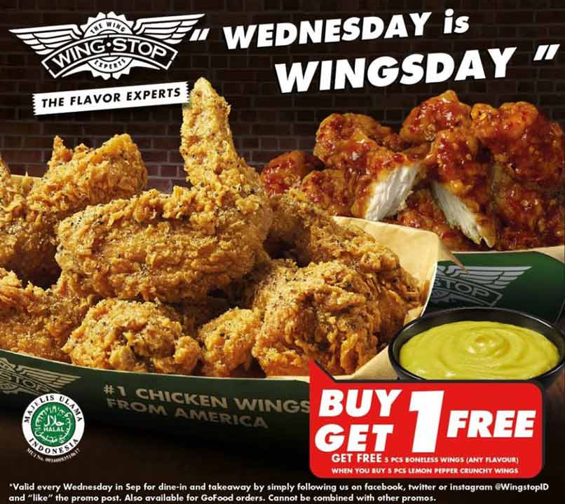1 Get Free From Wingstop H3