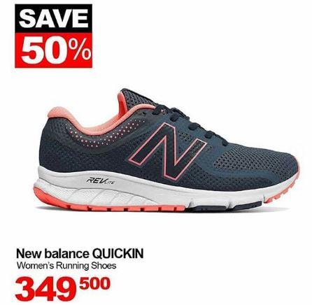 New Balance Quickin Save 50% at Sports 