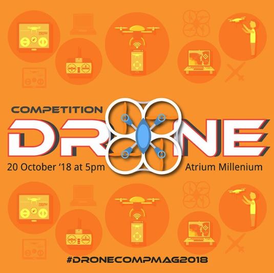  Drone Competition 2018 at Artha Gading Mall September 2018