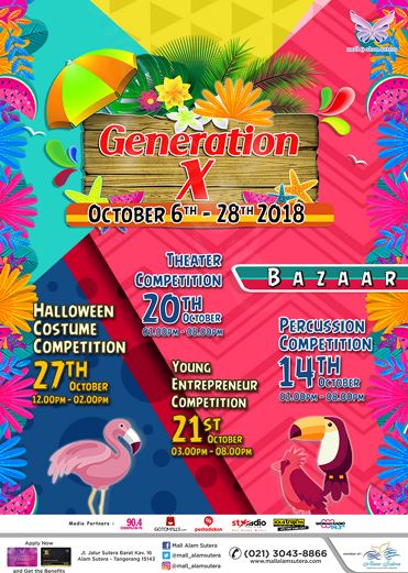  Generation X at Mall @ Alam Sutera October 2018