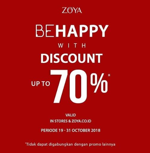  Up To Discount 70% at Zoya October 2018