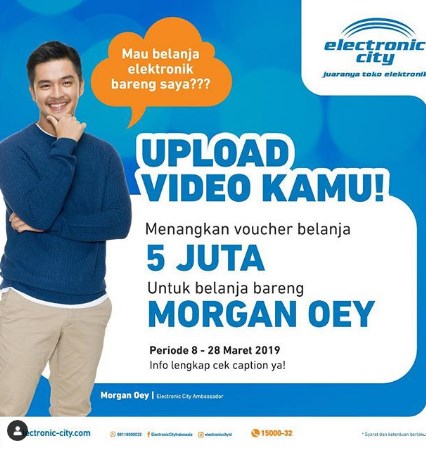  Upload your video and get Rp 5,000,000 at Electronic City March 2019