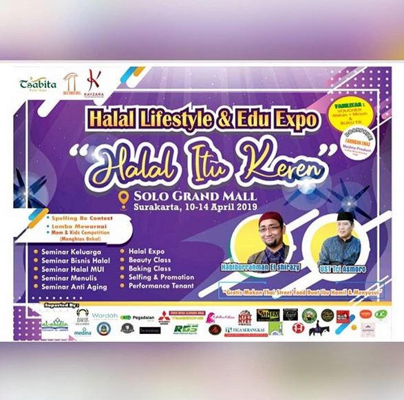  Halal Lifestyle & Edu Expo at Solo Grand Mall March 2019