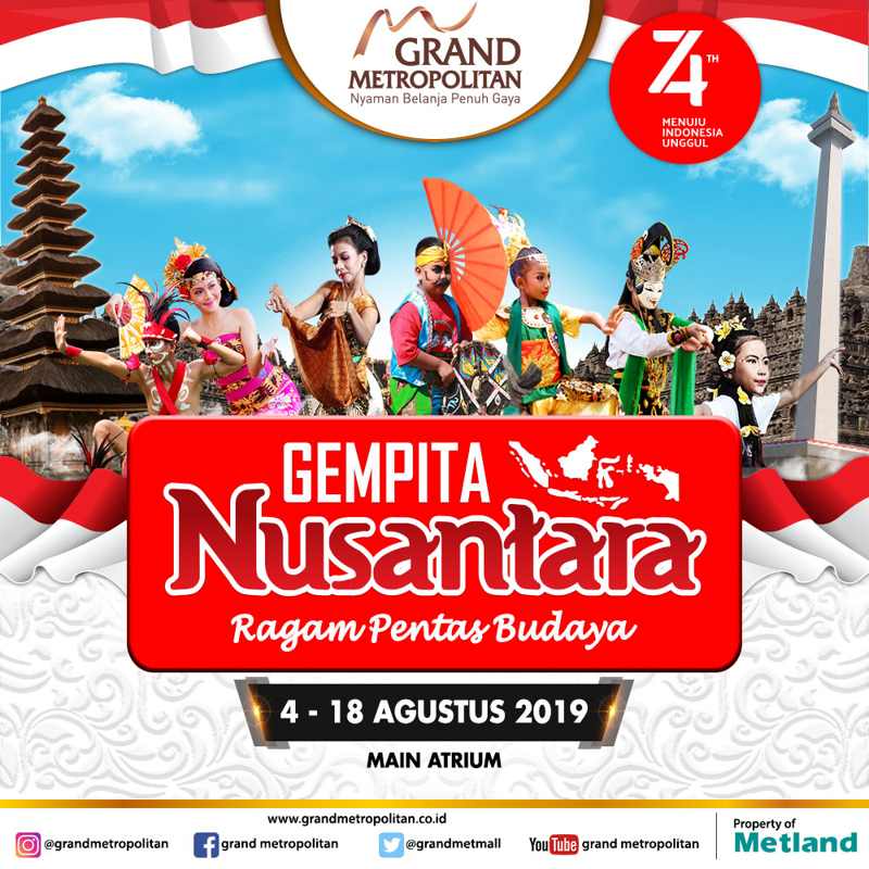  Gempita Nusantara at Grand Metropolitan August 2019