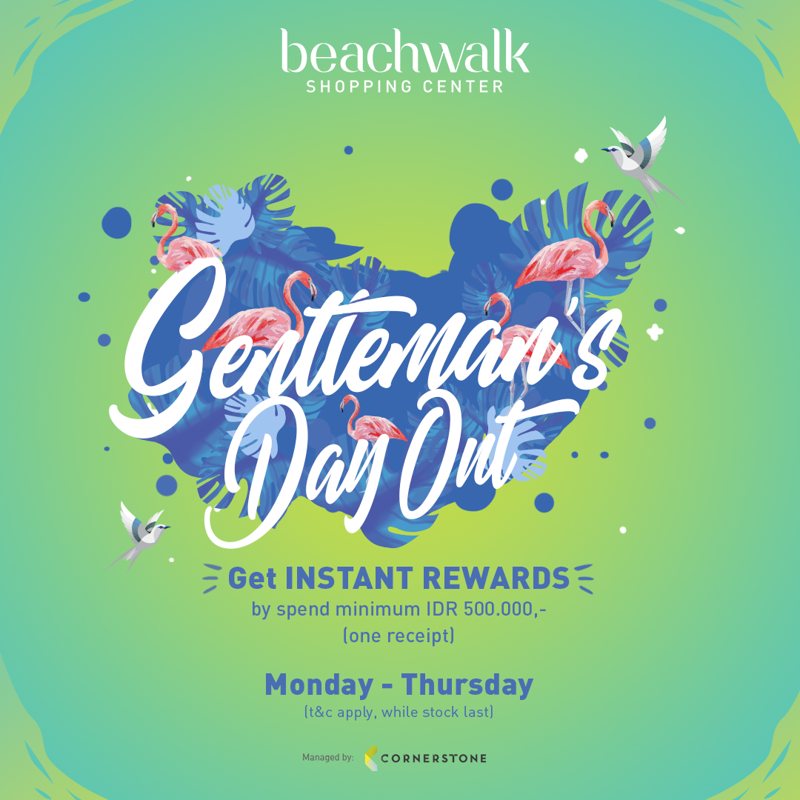  November Gentleman's Day Out At Beachwalk November 2019