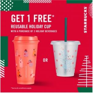  Promo Beli 2 Gratis 1 di Starbucks November 2019
