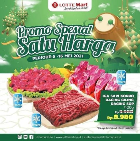  One Price Special Promo at Lotte Mart May 2021