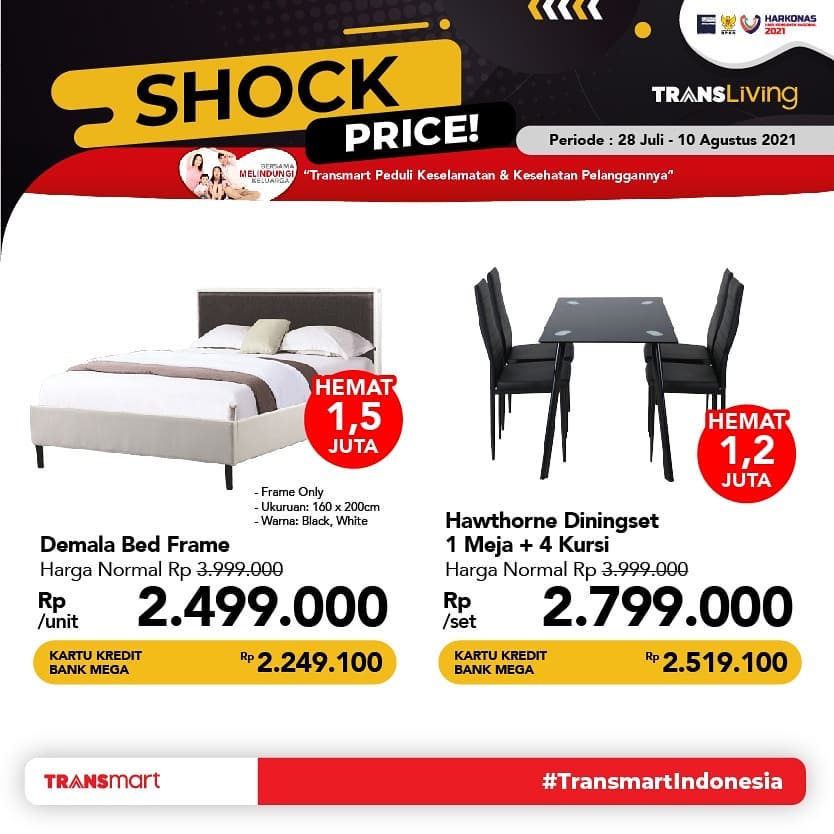 Save 1.5 Million Demala Bed Frame at Transmart
