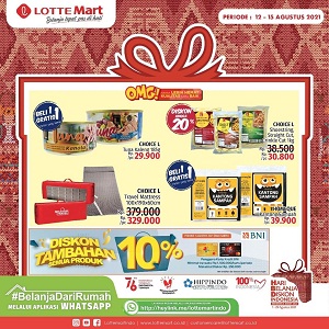  OMG Promos Save More at Lotte Mart August 2021