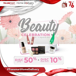 Beauty Celebration 50% + 10% discount at Transmart August 2021