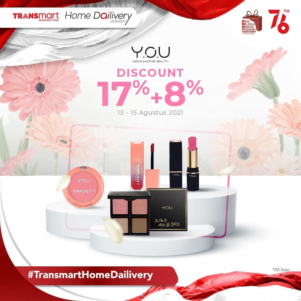 Y.O.U Discount 17% + 8% at Transmart