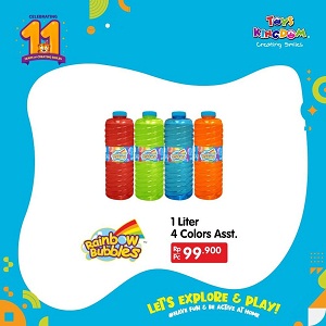  Exciting Promo 1 Liter 4 Colors Asst at Toys Kingdom August 2021