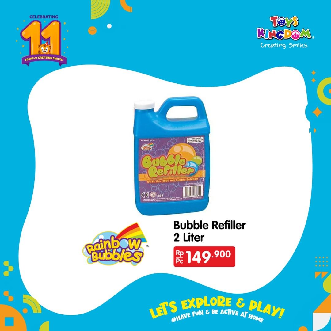  Exciting Promo 2 Liter Bubble Refiller at Toys Kingdom August 2021
