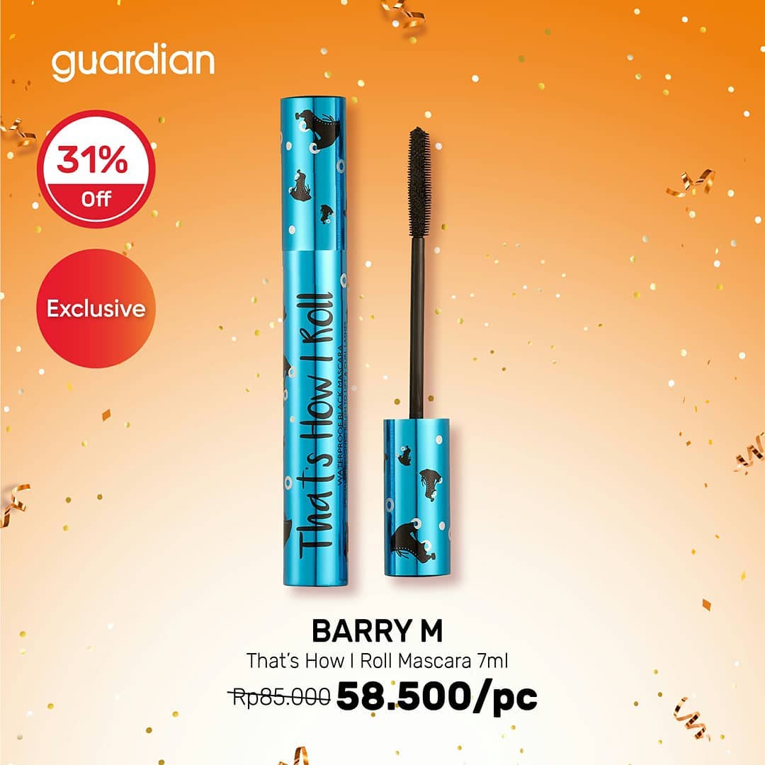  31% Off Barry M That's How I Roll Mascara 7ml di Guardian Agustus 2021