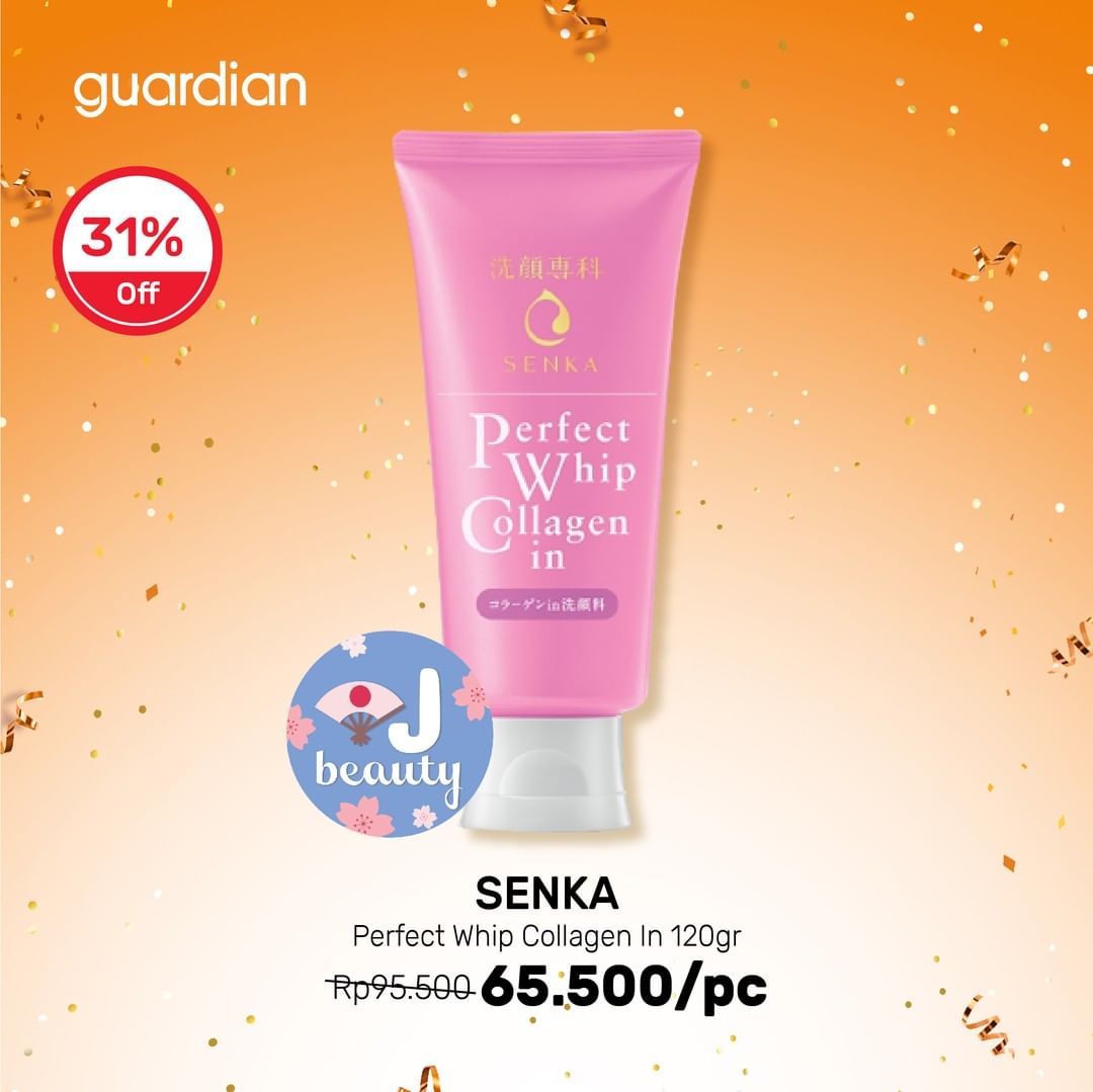  Discount 31% Off Senka Perfect Whip Collagen In 120gr at Guardian September 2021