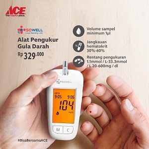  Promo Sowell Blood Sugar Measuring Device at Ace Hardware September 2021