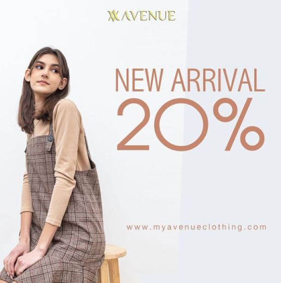  Promo New Arrival 20% at Avenue September 2021