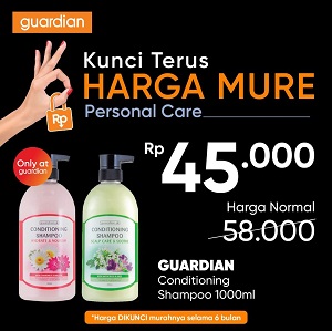  Mure Guardian Conditional Shampoo Price Promo 1000ml at Guardian September 2021