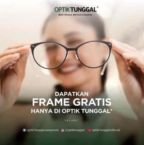  Free Frame at Optik Tunggal September 2021