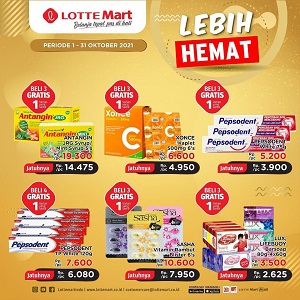  More Savings Promo Buy 3 Get 1 Free Vitamin C at Lotte Mart October 2021