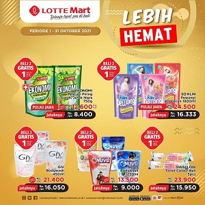  Promo Save More Packaged Soap Buy 2 Get 1 Free at Lotte Mart October 2021