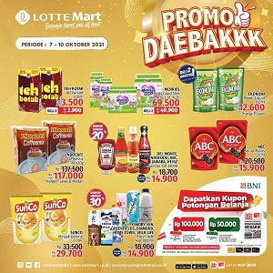  Daebakkk Packaged Sambal Sauce & Soy Sauce Promo at Lotte Mart October 2021