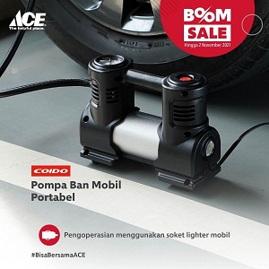  Boom Sale Coido Portable Car Tire Pump at Ace Hardware October 2021