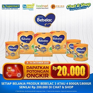  Shop for Bebelac Products Get Rp 10,000 Off Shipping at Hypermart October 2021