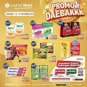  Promo Daebakkk Agarasa & Kopi Kapal Api at Lotte Mart October 2021