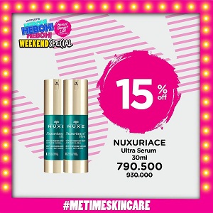  Discount 15% Off Nuxuriace Ultra Serum 30ml at Watsons October 2021