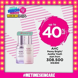  Discount Up To 40% Off AHC Peony Bright Luminous Serum 40ml at Watsons October 2021