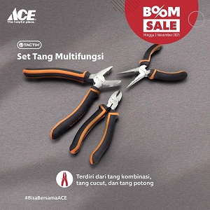  Promo Boom Sale Tactix Multifunctional Pliers Set at Ace Hardware October 2021