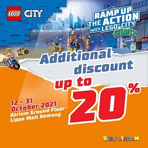  Additional Discount Up to 20% Off at Kidz Station October 2021