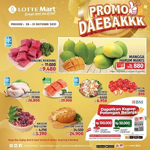  Promo Daebak Mango Fragrant Sweet at Lotte Mart October 2021