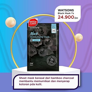  Watsons Black Mask 1's promo at Watsons November 2021