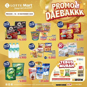  Promo Daebak Kopi Kapal Api & Beng-Beng Chocolate  di Lotte Mart November 2021