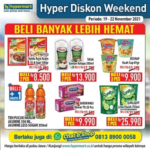  Royco Kalsdu & Sasa Santan Kelapa Weekend Discounts at Hypermart November 2021