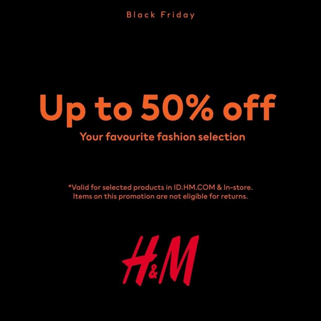  Discount Up To 50% From H&M November 2021