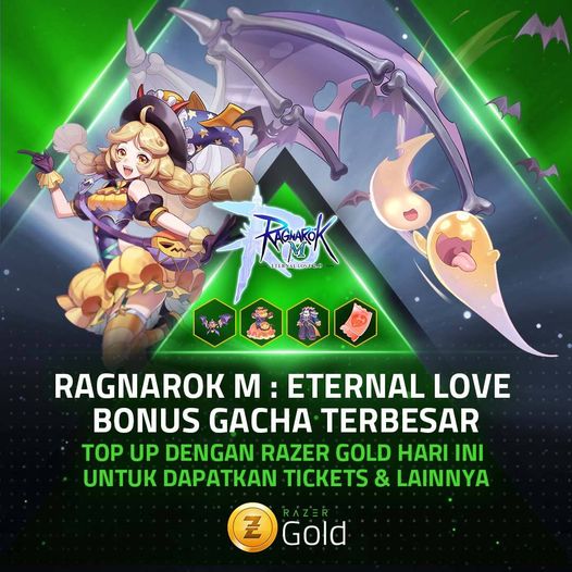  Bonus Gacha Ragnarok M With Razer Gold November 2021