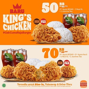 King Chicken Promo at Burger King November 2021