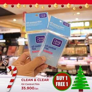  Buy 1 Free 1 Clean & Clear Oil Control Film at Watsons November 2021