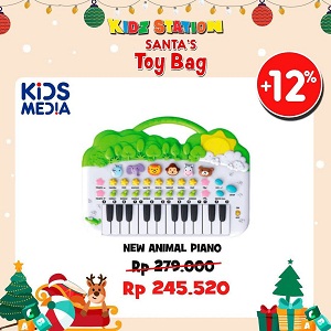  Additional 12% Discount Off New Animal Piano at Kidz Station December 2021