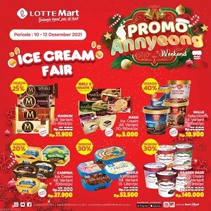  Annyeong Ice Cream Fair Promo at Lotte Mart December 2021