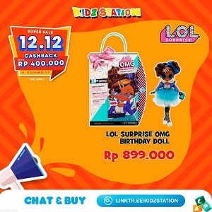 Super Sale 12.12 LOL Surprise Omg Birthday Doll at Kidz Station December 2021